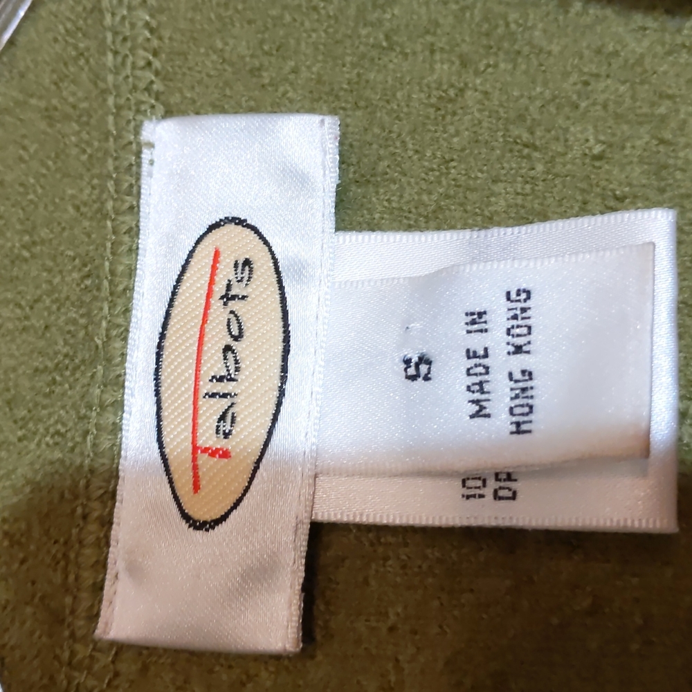 Talbots green wool jacket - Picture 5 of 10
